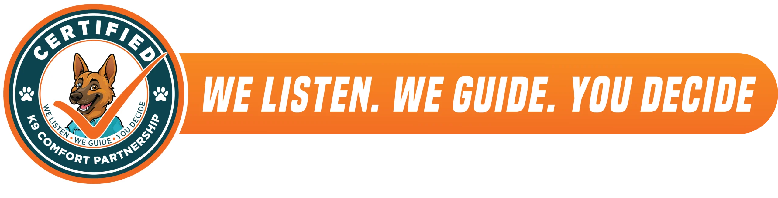 we listen we guide you decide